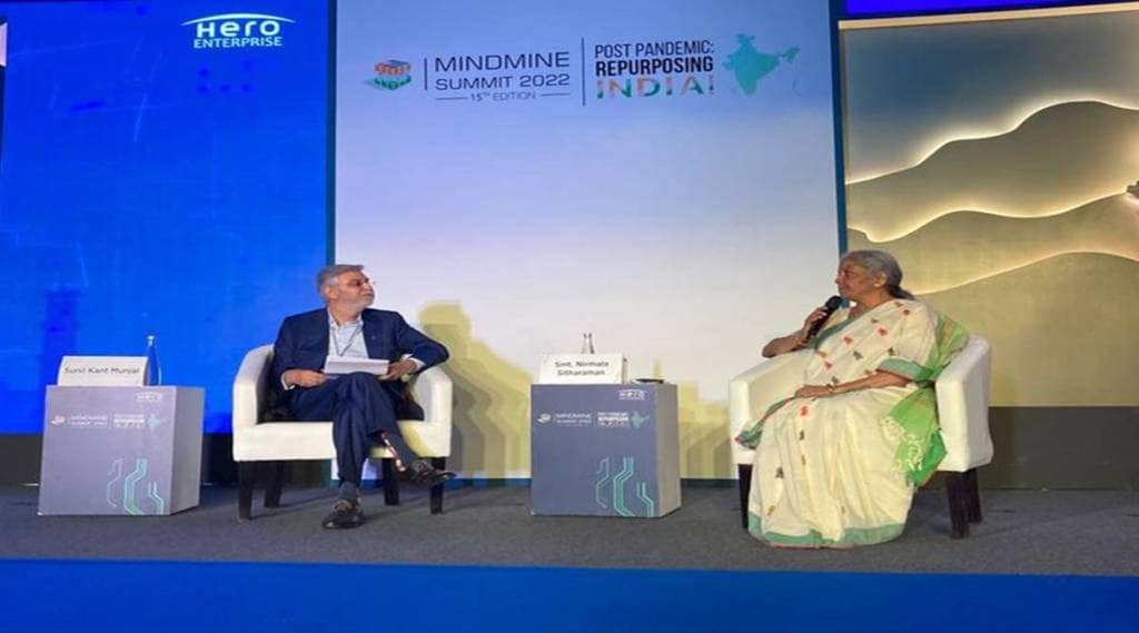 sitharaman at Mindmine Summit 2022