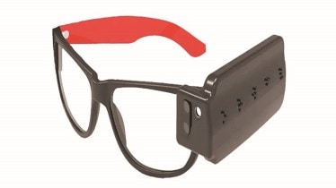 The Smart Vision Glasses is accompanied by a smart earpiece which reads and understands and tells the same to blind people. 