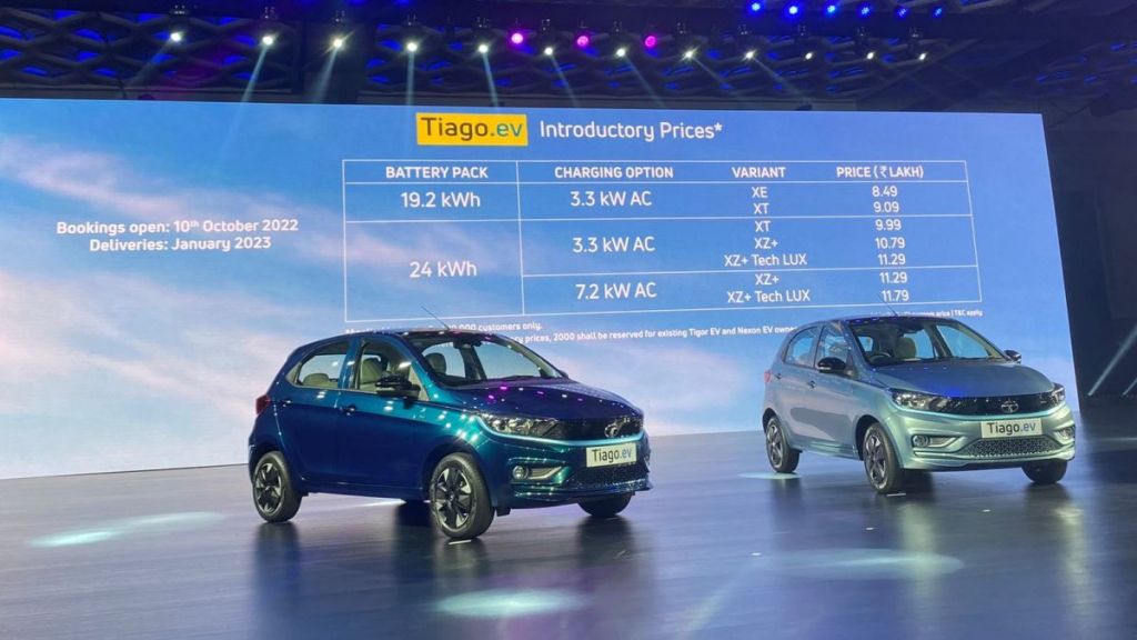 tata tiago ev launched