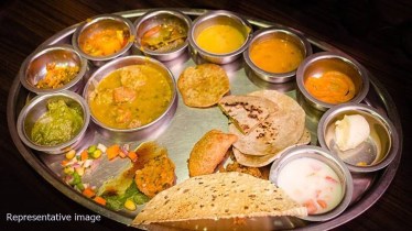 The restaurant decided to invite his fans to have the thali and enjoy it. (Representative image: IE)