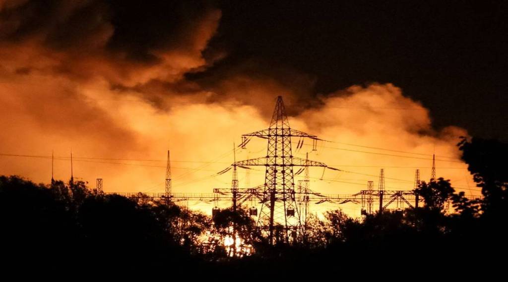 ukraine power grid attacked