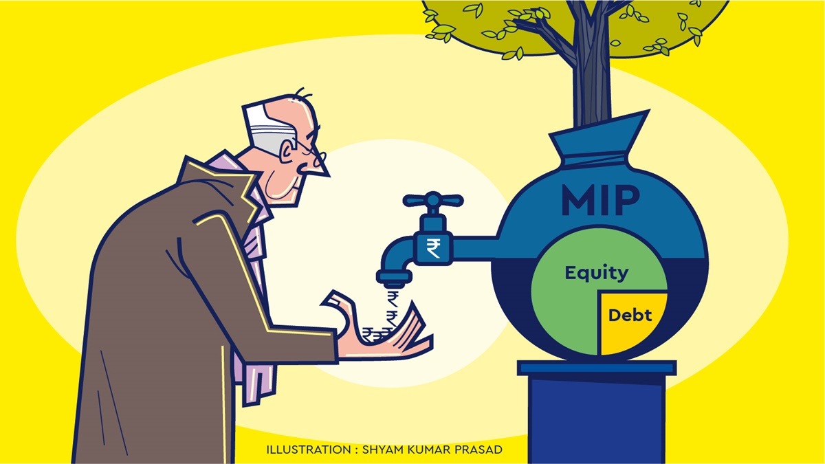 pension booster, mutual fund, monthly income plans, hybrid funds, fund managers,