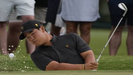 President Cup, golf, Asian Tour card, Tom Kim, Tiger Woods, Notah Begay III National Junior Golf Championship