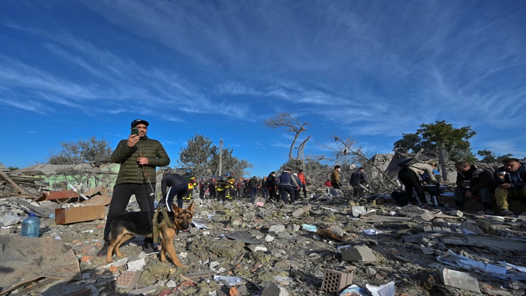 "Twelve missiles came, all from planes," he said on state-run television.