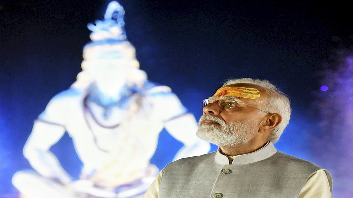 PM Narendra Modi in Ujjain (PTI Image)