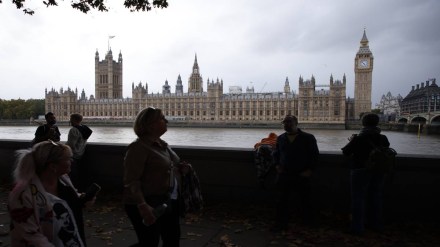 While coalitions are possible, Britain's voting system favors the two largest parties and in most cases a single party will take an absolute majority of seats, as is the case for the Conservatives in the current Parliament. (AP File image) While coalitions are possible, Britain's voting system favors the two largest parties and in most cases a single party will take an absolute majority of seats, as is the case for the Conservatives in the current Parliament. (AP File image)