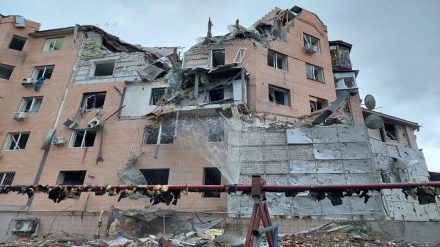 It was the second such incident in six days. Last Monday, a Sukhoi Su-34 fighter plane crashed into an apartment block in the southern city of Yeysk, near Ukraine, and at least 15 people were killed. (AP photo)