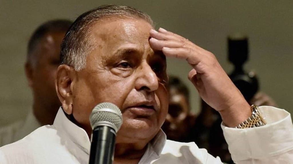 Yadav, 82, was admitted to the hospital on Sunday.