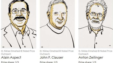 3 scientists share Nobel Prize in Physics