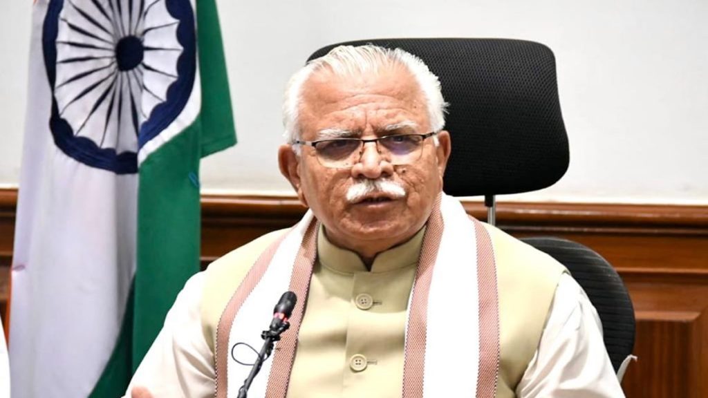 Haryana Chief Minister Manohar Lal Khattar