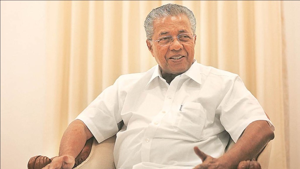 Vijayan is on a trip to Norway which will also cover England and Wales.