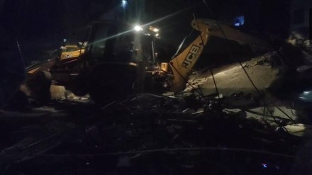 The incident took place at the Upper Kot locality in the old city area of Aligarh. (Photo: ANI) The incident took place at the Upper Kot locality in the old city area of Aligarh. (Photo: ANI)