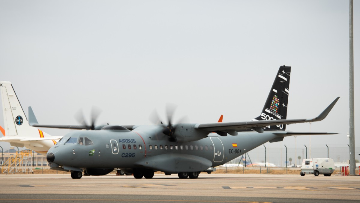 Historic Day! Tata and Airbus to manufacture C-295MW transport aircraft for IAF in Vadodara Historic Day! Tata and Airbus to manufacture C-295MW transport aircraft for IAF in Vadodara