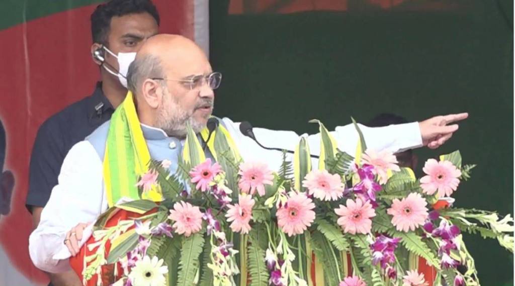 Amit Shah chaired a meeting in Assam Amit Shah chaired a meeting in Assam