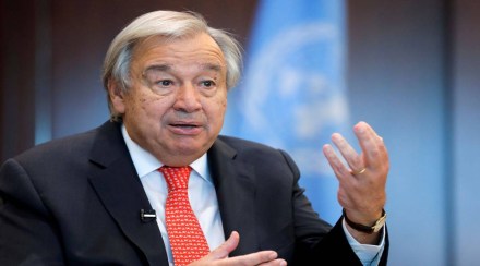 Antonio Guterres on modi