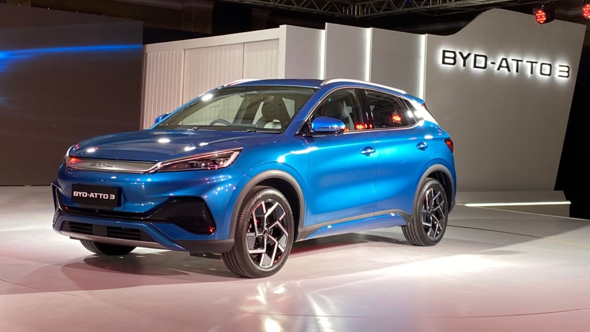 BYD Atto 3 electric SUV unveiled