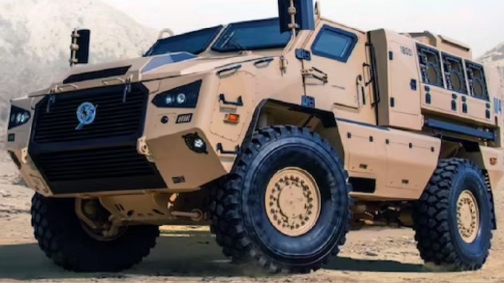 Bharat Forge rolls out locally made armoured vehicle for ArmyThe challenge was that there were no roads and the vehicles had to move troops and equipment to an altitude of 18,000 feet and no other manufacturer could supply a vehicle that was able to do this, Kalyani added.