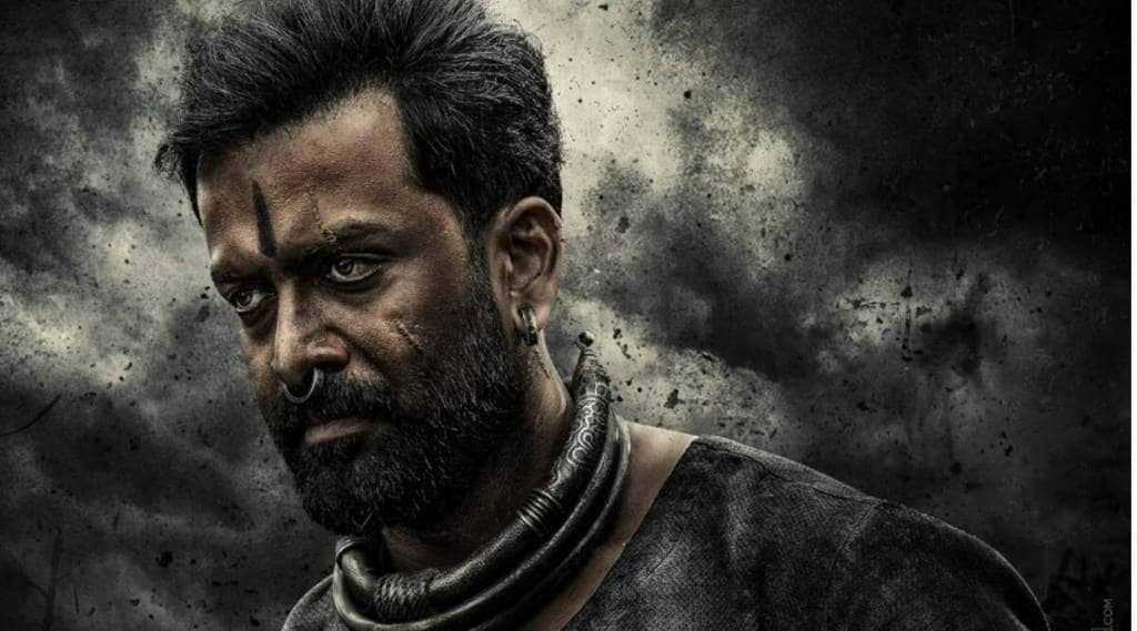 Prithviraj in the first look poster from his upcoming Salaar. (Photo: Prithviraj Sukumaran/Twitter)