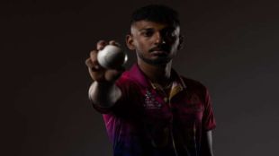 Cricket-UAE's Meiyappan takes first hat-trick of T20 World Cup
