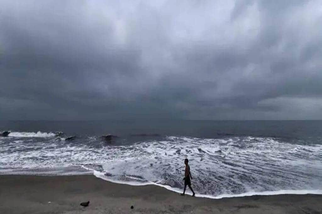 On Sunday, the sea conditions would be rough along the coasts of West Bengal and the adjoining areas of the north Andaman Sea. 