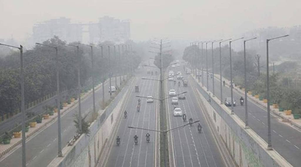 DELHI AIR QUALITY TODAY PIC