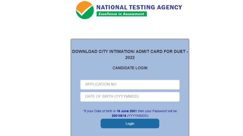 DUET PG Admit Card 2022, NTA DUET PG admit card 2022, DUET PG Admit Card 2022 Direct Link DUET PG Admit Card 2022, NTA DUET PG admit card 2022, DUET PG Admit Card 2022 Direct Link