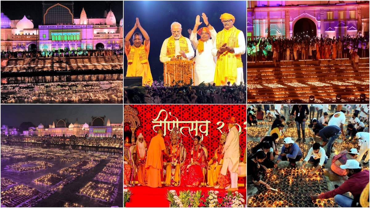 deepotsav, diwali, PM Narendra Modi, yogi adityanath, pm modi in ayodhaya, uttar pradesh, up cm, deepawali, diwali celebrations