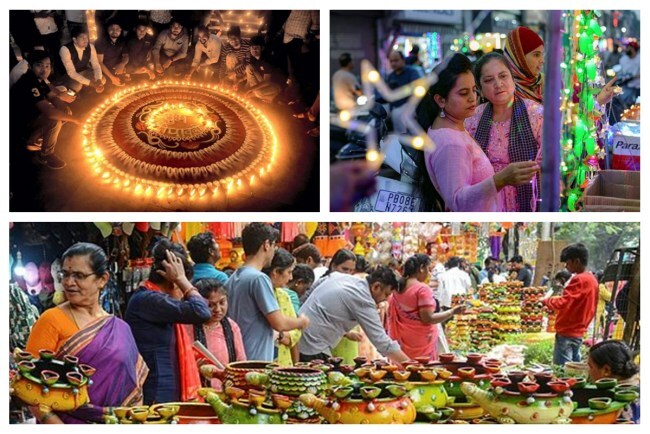 Diwali, festival of lights, preparations