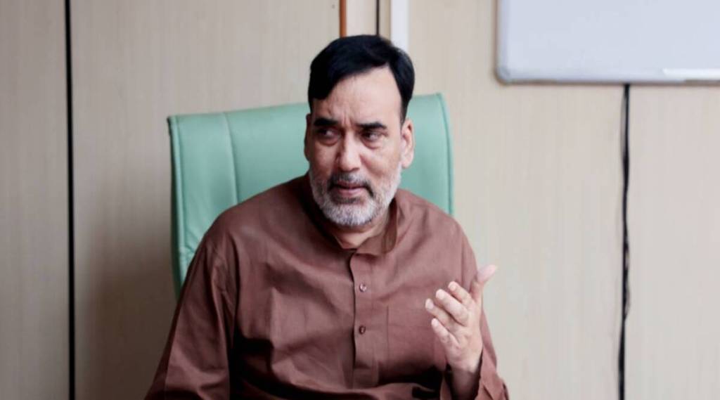 Gopal Rai on anti dust campaign Gopal Rai on anti dust campaign