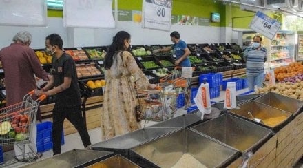 The inflation is expected to remain well above 6% for the rest of the calendar year. Image: PTI