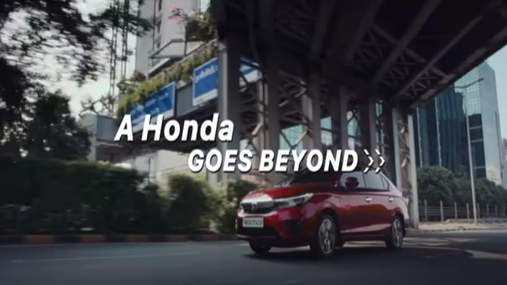 The campaign, A Honda Goes Beyond, underlines the brand’s philosophy of ‘durability, quality and reliability’.