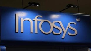 Infosys share price