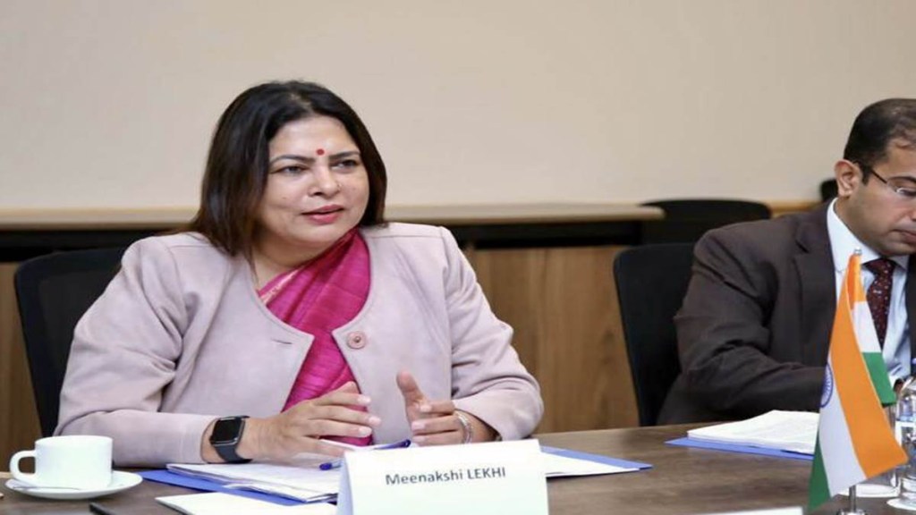 MOS Meenakshi Lekhi