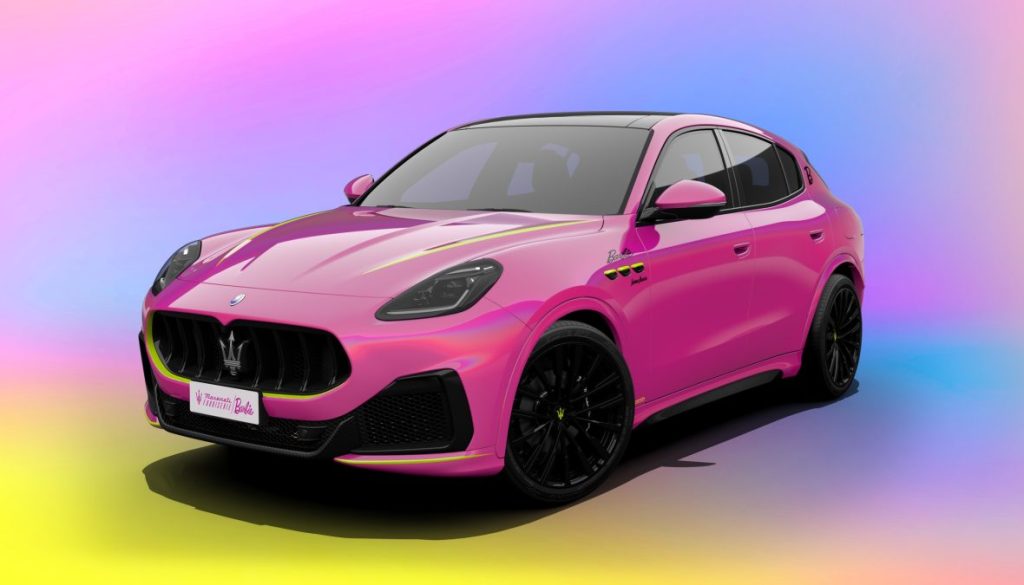 Maserati collaborates with Barbie for limited edition Grecale SUV