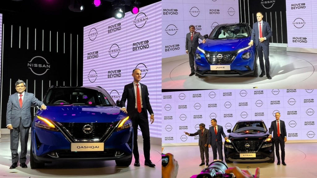 Nissan showcases X-Trail, Qashqai & Juke SUVs in India