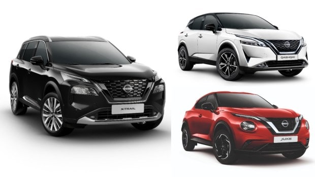 Nissan showcases X-Trail, Qashqai, and Juke SUVs in India