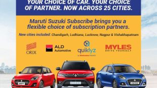 Maruti Suzuki Subscribe expands to 5 new cities