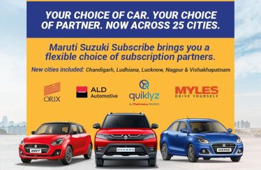Maruti Suzuki Subscribe expands to 5 new cities