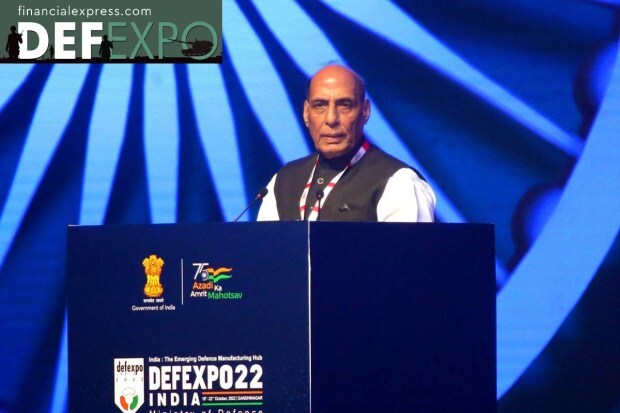 Defence Minister Rajnath Singh said Showcasing India’s Defence Capabilities To The World. (Photo: Ministry of Defence)