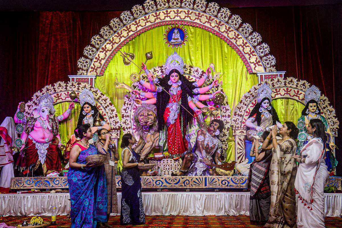 Durga Puja celebrations in Thane