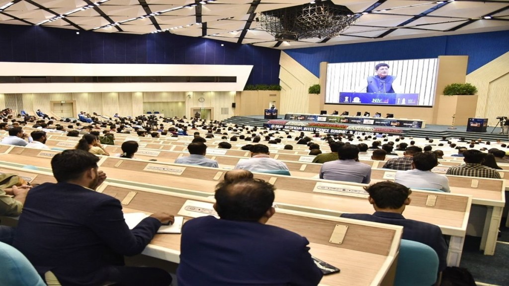 Piyush Goyal, AI, Artificial Intelligence, MSME, sme, MSE, SMB, small business, ONDC, GeM, e-commerce, Global Artificial Intelligence Summit & Award, Delhi, businesses, manufacturing units, Panch Pran, Developed Nation, Industry 4.0, Amrit Kaal
