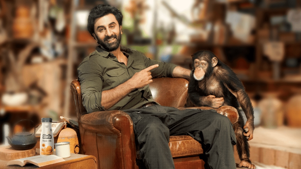 The ad film captures a quirky interaction between Ranbir Kapoor and his new friend.