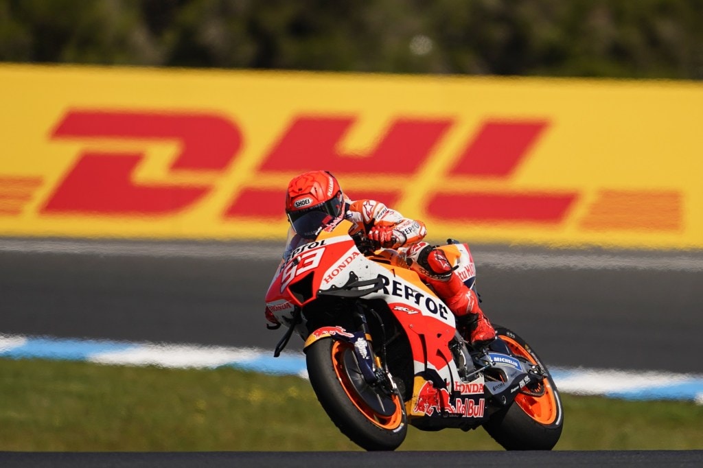 Repsol Honda Team Rider Marc Marquez in the AustralianGP