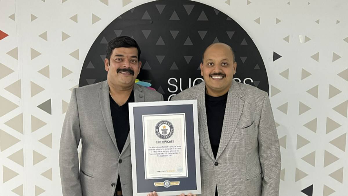 Success Gyan attains a coveted Guinness World Records® title