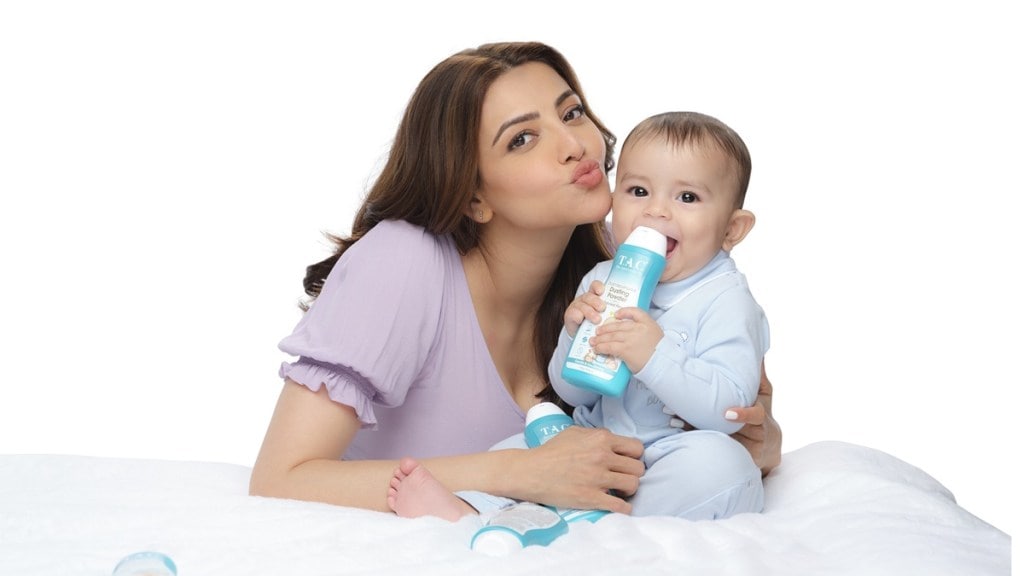 Through the ad film, Kajal Agarwal entails the journey of a new mom who has stepped into motherhood and wants the best and safest baby care products for the newborn.