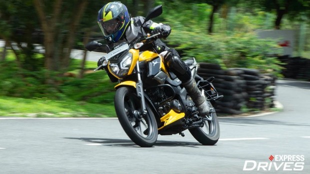 2022 TVS Raider motorcycle