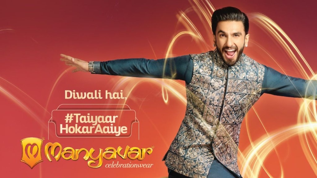 Manyavar’s new digital film is a fun take on festivities by Ranveer Singh calling himself a ‘Patakha’