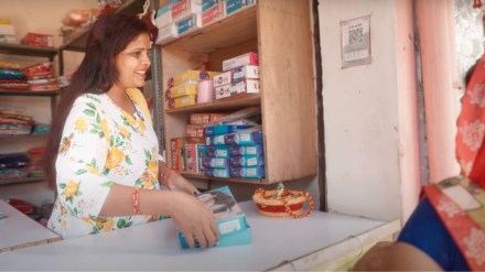 In the ad film, the story portrays Poonam, a woman from Bhopal, Madhya Pradesh, who had to relocate to Rajasthan due to her irresponsible husband. In the ad film, the story portrays Poonam, a woman from Bhopal, Madhya Pradesh, who had to relocate to Rajasthan due to her irresponsible husband.