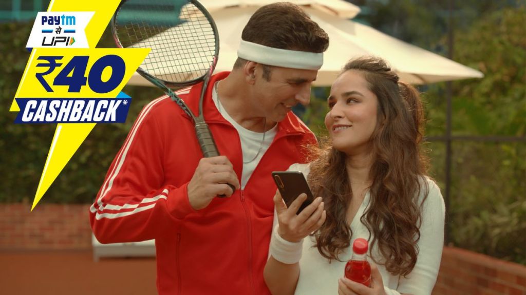 The campaign offers cashback of Rs 40 on the customer’s first Paytm UPI transaction.