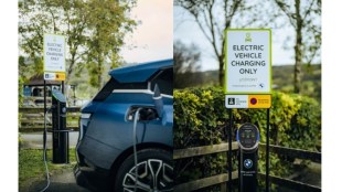 BMW partners National Parks UK for EV recharging posts